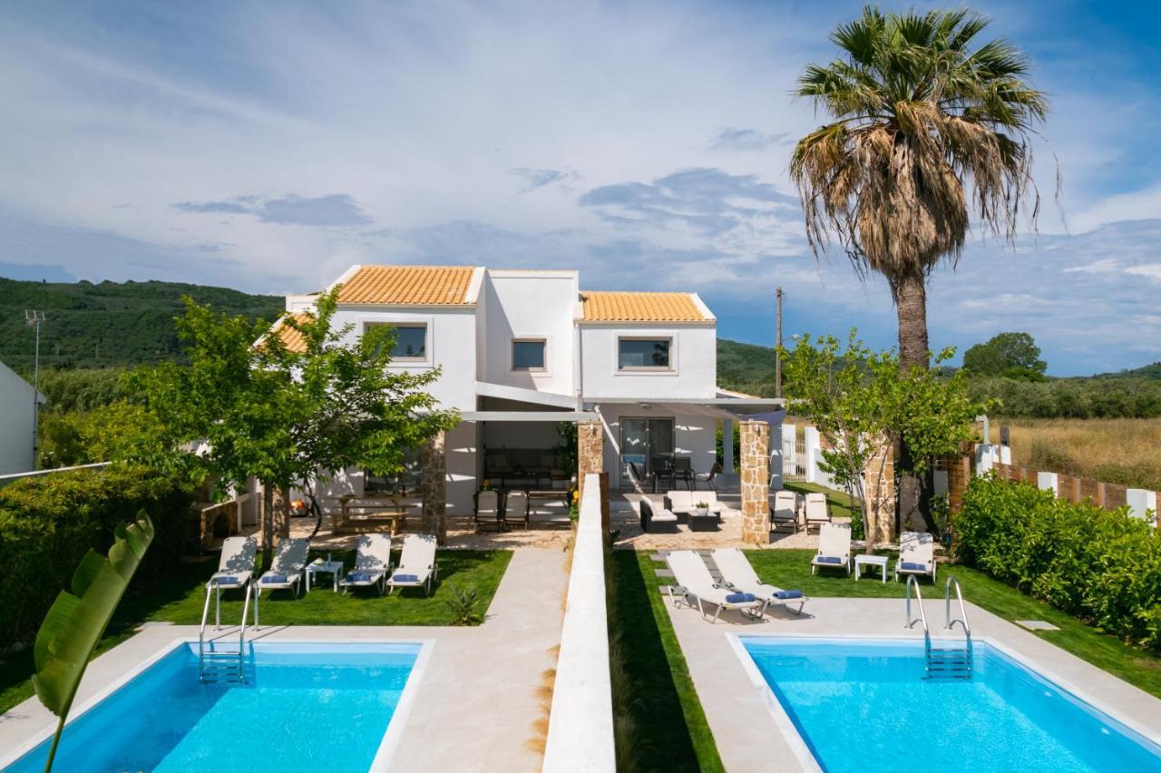 Issos Beach Villa Linia ภายนอก รูปภาพ